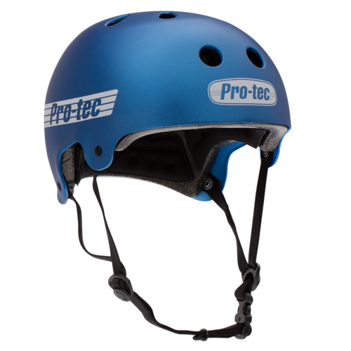 Pro-Tec Helmet Old School Certified Matte Metallic Blue [Size: Mens Small]