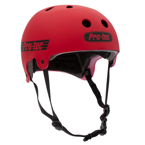 Pro-Tec Helmet Old School Certified Matte Red