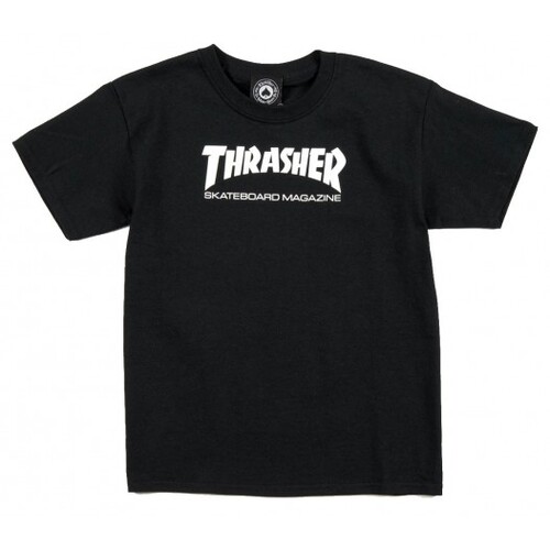 Thrasher Youth Tee Skate Mag Black [Size: Youth 8/XSmall]
