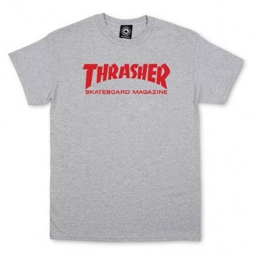 Thrasher Tee Skate Mag Logo Grey [Size: Mens Small]