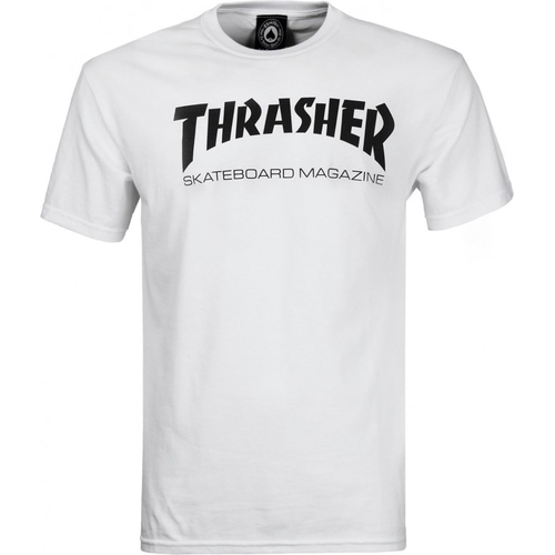 Thrasher Tee Skate Mag Logo White [Size: Mens Medium]