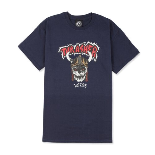 Thrasher Tee Lotties Navy [Size: Mens Medium]