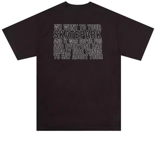 Alltimers X Bronze 56k Tee Skatepark Black [Size: Mens Medium]