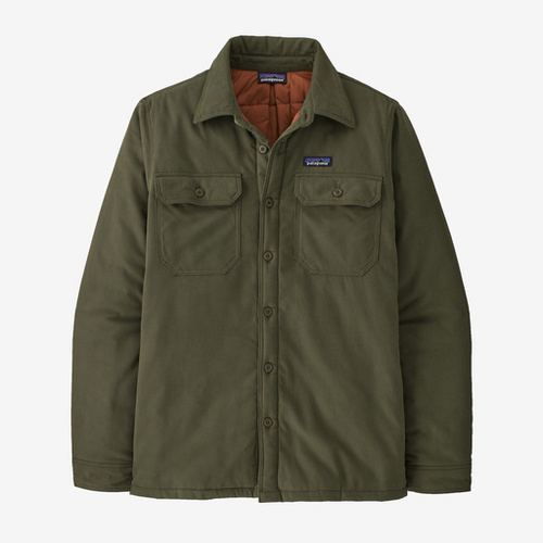 Patagonia Shirt Fjord Insulated Flannel MW Basin Green [Size: Mens Medium]