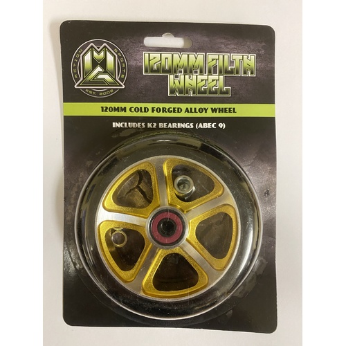 Madd Gear Filth Cold Forged Bronze 120mm Scooter Wheel