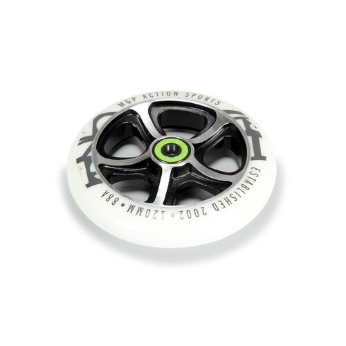 Madd Gear Filth Cold Forged White 120mm Scooter Wheel