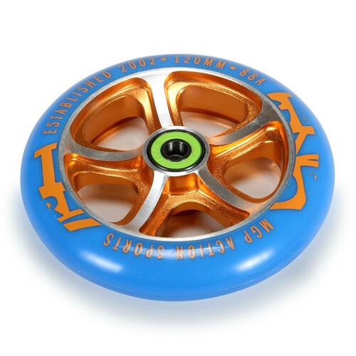 Madd Gear Filth Cold Forged Blue 120mm Scooter Wheel