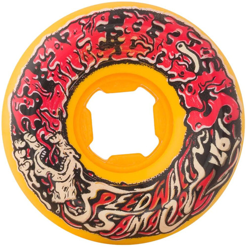 Santa Cruz Wheels Slim Balls Vomit Mini II Orange 97a 53mm