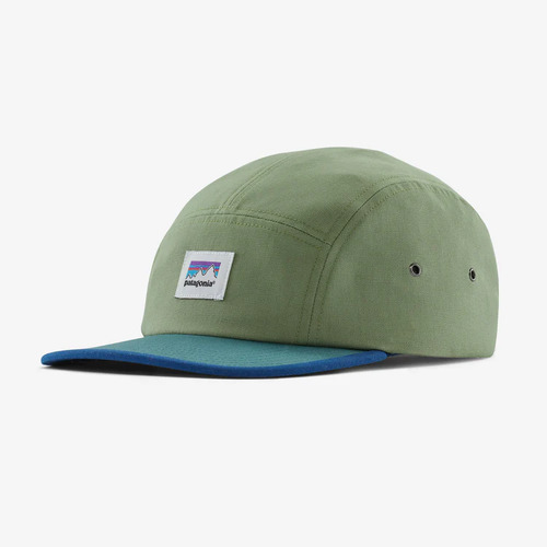 Patagonia Hat Maclure Shop Sticker Matcha Green