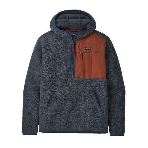 Patagonia Jacket Retro Pile Pullover Smolder Blue [Size: Mens Medium]