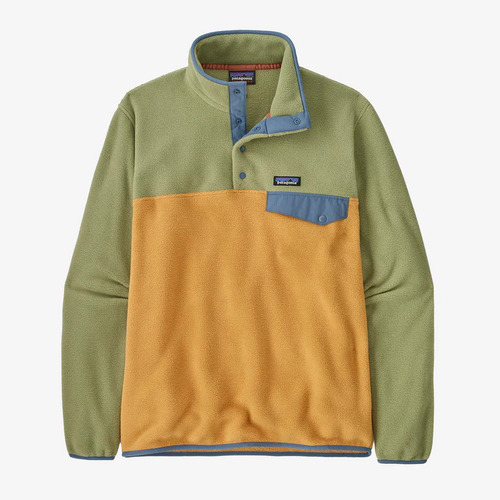 Patagonia Jumper Synch Snap-T LW Pullover Pufferfish Gold [Size: Mens Medium]