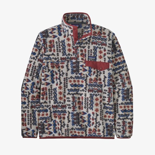 Patagonia Jumper Synchilla Snap-T Pullover Wandering Woods Pumice [Size: Mens Medium]