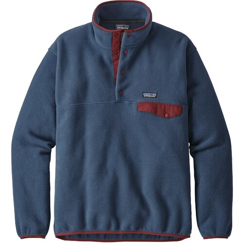 Patagonia Jumper Fleece Light Weight Synch Snap Stone Blue