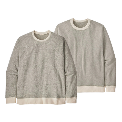 Patagonia Jumper Reversible Shearling Crew Natural [Size: Mens Medium]