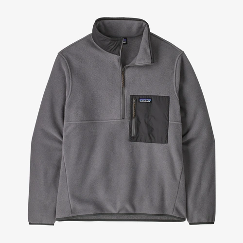Patagonia Jumper Microdini 1/2 Zip Pullover Noble Grey [Size: Mens Medium] [Colour: Grey]