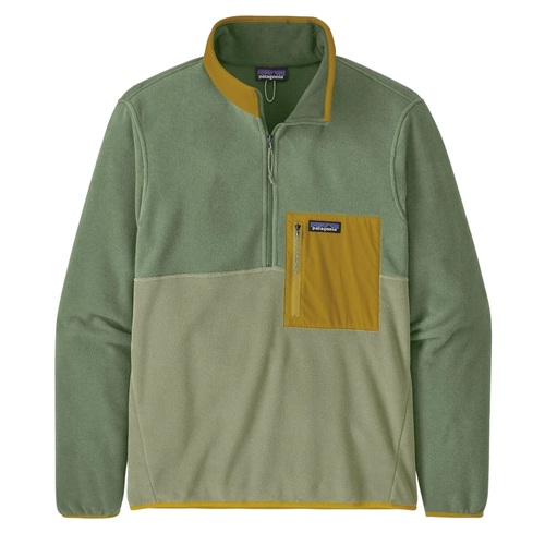 Patagonia Jumper Microdini 1/2 Zip Pull Over Salvia Green [Size: Mens Medium]