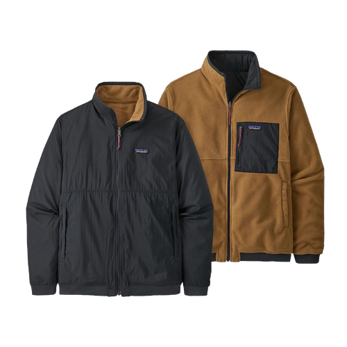 Patagonia Jacket Reversible Shelled Microdini Pitch Blue [Size: Mens Medium]