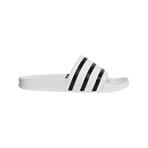 Adidas Slides Adilette White/Black/White [Size: Mens US 4 / UK 3]