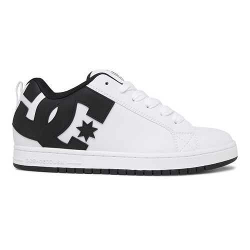 DC Court Graffik White/Black/Black [Size: Mens US 9 / UK 8]