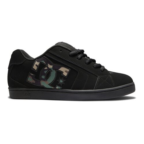 DC Net Black/Black/Camo Print [Size: Mens US 9 / UK 8]