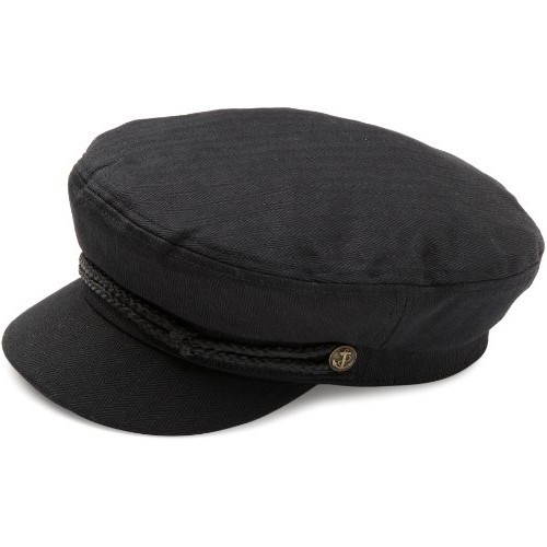 Brixton Hat Fiddler Black Herringbone [Size: Mens Medium]