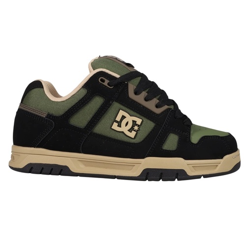 DC Stag Black/Tan/Olive [Size: US 10] [Colour: Black]