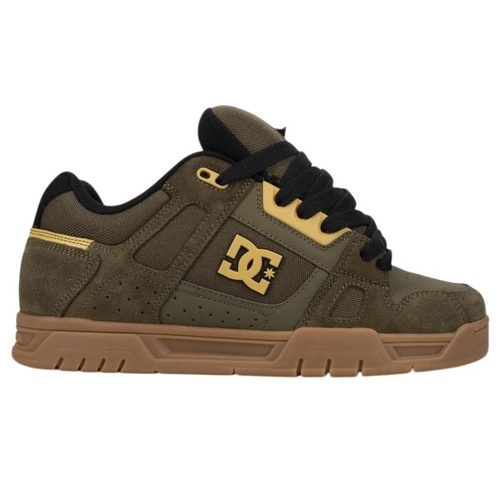 DC Stag Olive/Gum [Size: US 9] [Colour: Green]