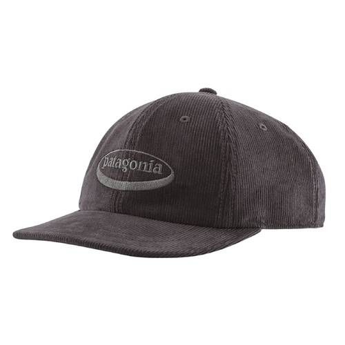 Patagonia Hat Corduroy Cap 95 Oval Logo Ink Black