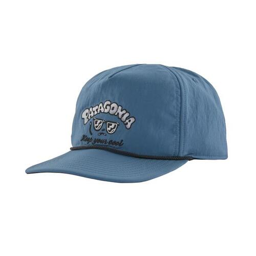 Patagonia Hat Snowfarer Cap Protect The Pillows Pigeon Blue