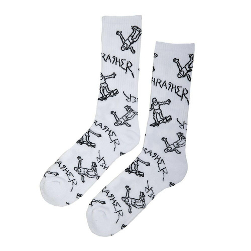 Stance Socks Thrasher Gonz White US 9-12