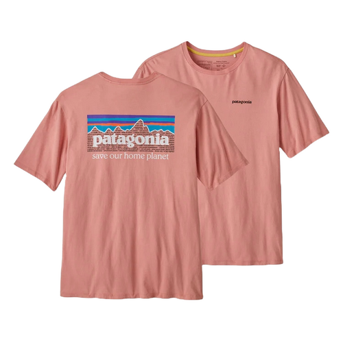 Patagonia Tee P-6 Mission Organic Sunfade Pink [Size: Mens Small]