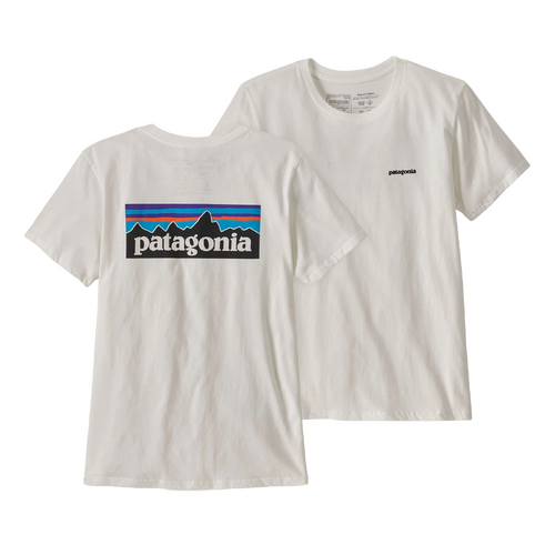 Patagonia Tee P-6 Mission Organic White [Size: Mens X Large]