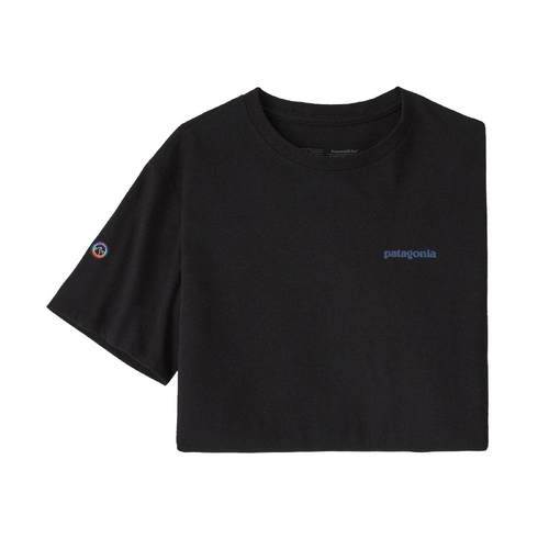 Patagonia Tee Fitz Roy Icon Responsibili-Tee Ink Black [Size: Mens Medium]