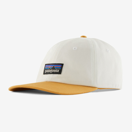 Patagonia Hat P-6 Logo Trad Cap Birch White/Yellow