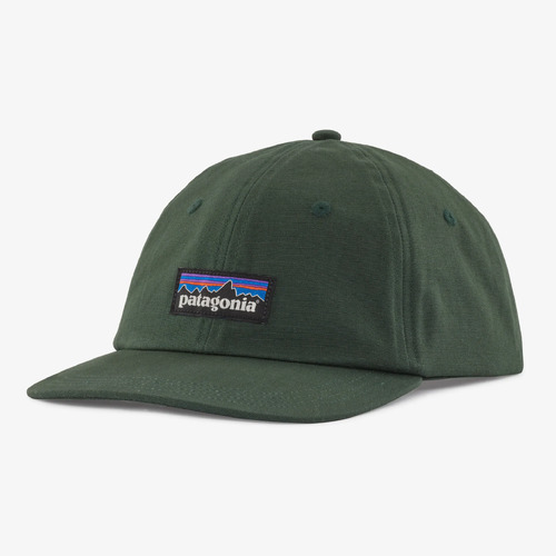 Patagonia Hat P-6 Label Trad Cap Pinyon Green