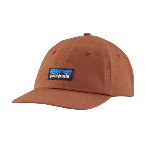 Patagonia Hat P-6 Label Trad Cap Sisu Brown