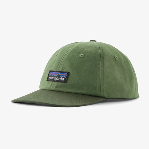 Patagonia Hat P-6 Label Trad Cap Terrain Green