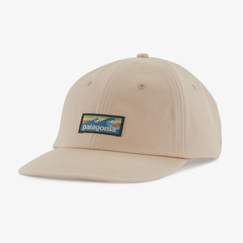 Patagonia Hat Boardshort Label Trad Cap Oar Tan