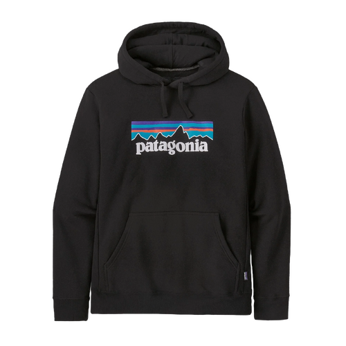 Patagonia Jumper P-6 Logo Uprisal Hoody Black [Size: Mens X Large]