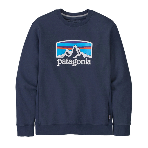 Patagonia Jumper Fitz Roy Horizons Uprisal Crew New Navy [Size: Mens Small]