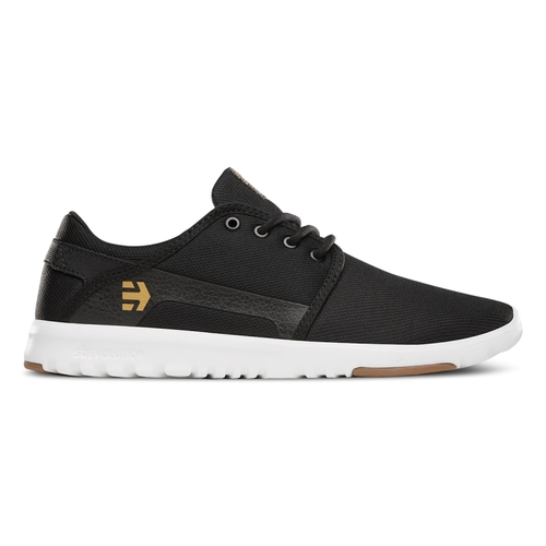 Etnies Youth Scout Black/White/Gum [Size: US 1]