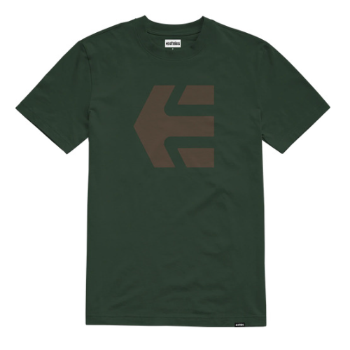 Etnies Youth Tee Icon Forrest Green [Size: Youth 8]