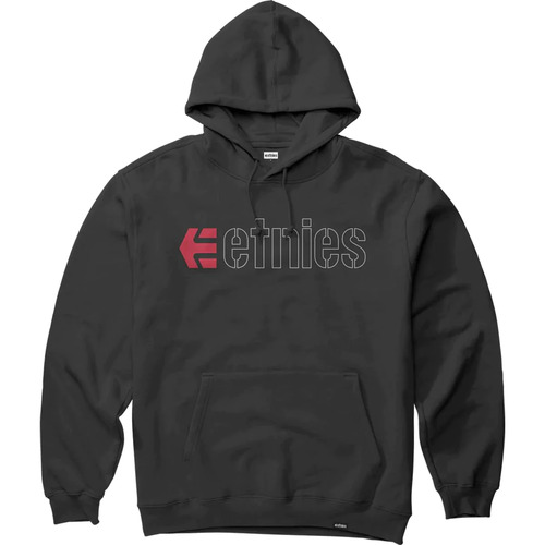 Etnies Youth Hoodie Ecorp Black [Size: Youth 6]