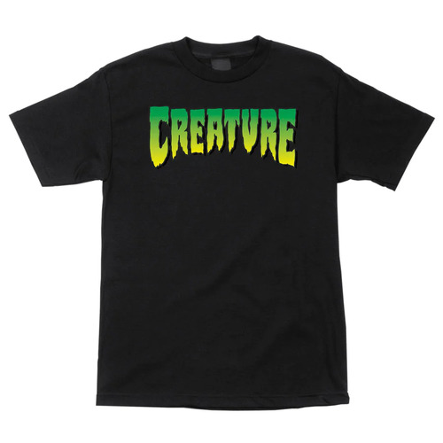 Creature Tee Logo Black [Size: Mens Medium]