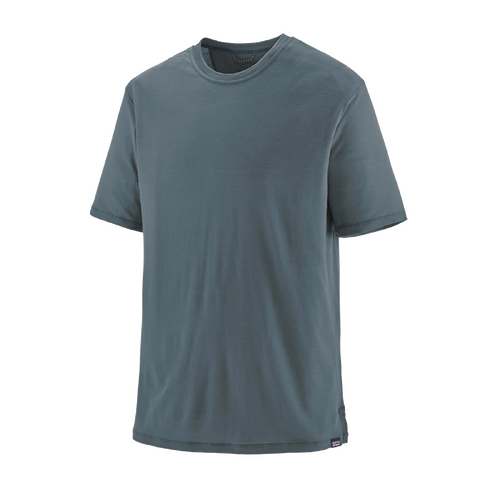 Patagonia Tee Cap Cool Merino Shirt Plume Grey [Size: Mens Large]