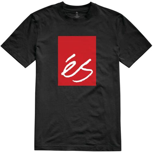 Es Tee Main Block Black/Red [Size: Mens Medium]