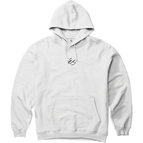 Es Jumper Mini Script Hoodie White [Size: Mens Medium]