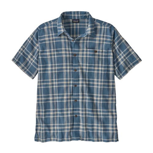 Patagonia Shirt A/C Bloom Still Blue [Size: Mens Medium] [Colour: Blue]