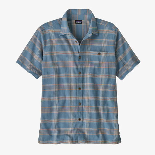 Patagonia Shirt A/C Discovery Light Plume Grey [Size: Mens Medium]