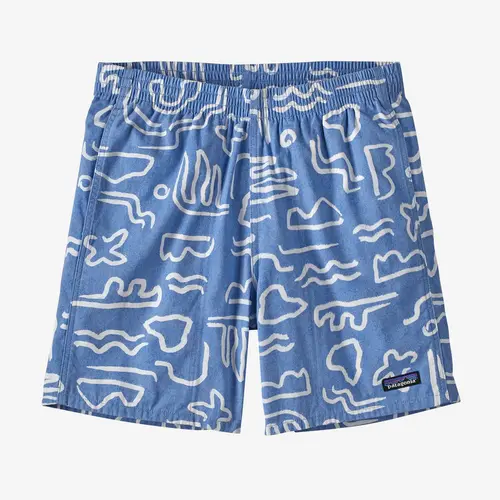 Patagonia Shorts Funhoggers Channel Islands Vessel Blue [Size: Mens Large] [Colour: Blue]